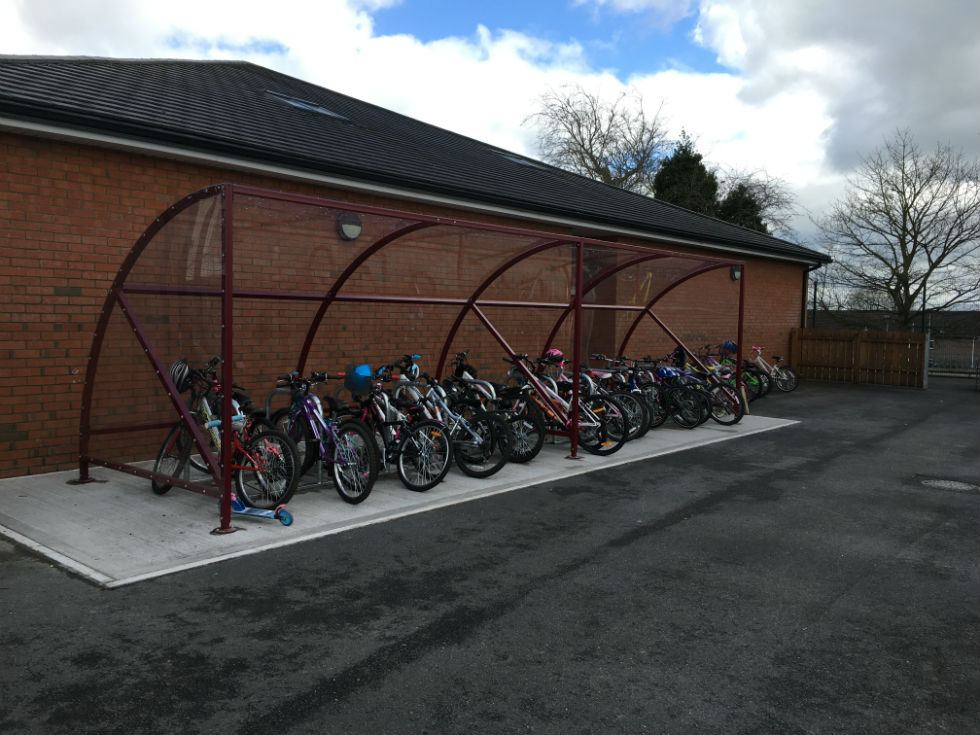 4 bike shelter